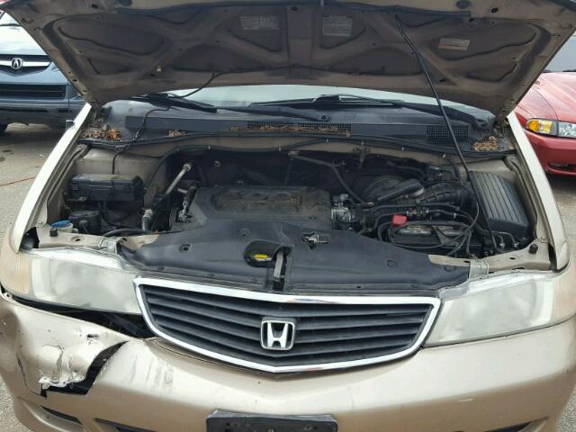 2HKRL1860YH586999 - 2000 HONDA ODYSSEY EX GOLD photo 7