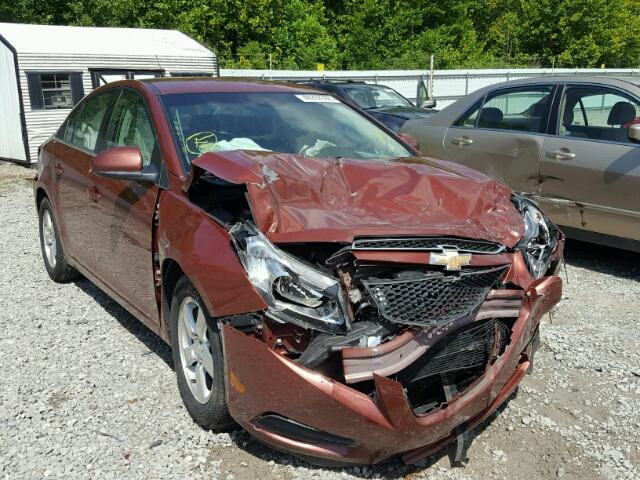 1G1PF5SC4C7185983 - 2012 CHEVROLET CRUZE LT BROWN photo 1