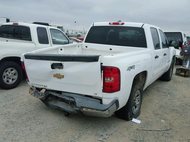 3GCEK13M48G191112 - 2008 CHEVROLET SILVERADO WHITE photo 4