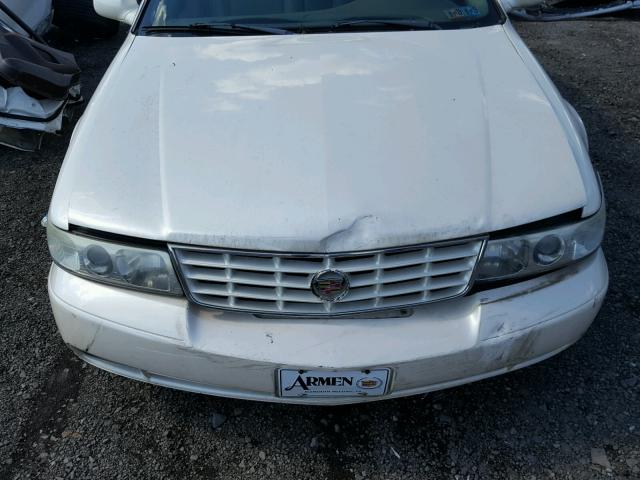 1G6KY54913U186140 - 2003 CADILLAC SEVILLE ST WHITE photo 7