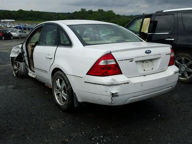 1FAHP28106G129448 - 2006 FORD FIVE HUNDR WHITE photo 3