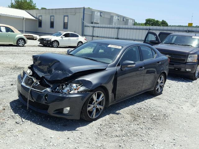 JTHBK262992085234 - 2009 LEXUS IS 250 BLUE photo 2