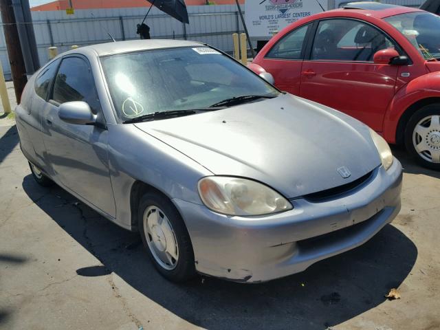 JHMZE14701T003176 - 2001 HONDA INSIGHT SILVER photo 1