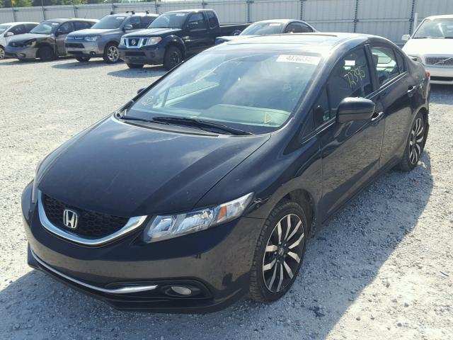 19XFB2F99EE075509 - 2014 HONDA CIVIC EXL 黑色 照片 2