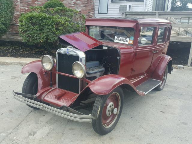 C0N13C2001 - 1929 CHEVROLET DELUX BURGUNDY photo 2