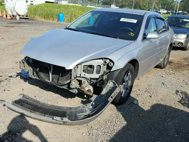 2G1WT58K879199568 - 2007 CHEVROLET IMPALA LT SILVER photo 2