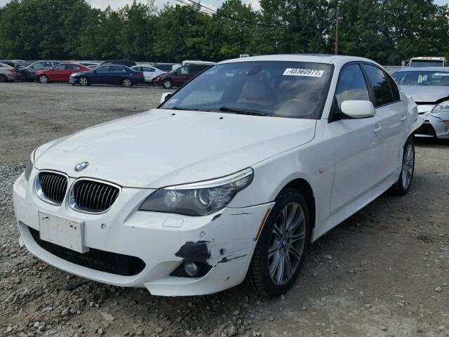 WBANV9C59AC138118 - 2010 BMW 535 WHITE photo 2