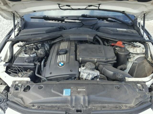 WBANV9C59AC138118 - 2010 BMW 535 WHITE photo 7
