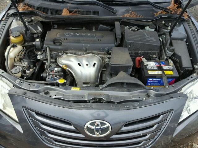 4T1BE46K88U205382 - 2008 TOYOTA CAMRY CE GRAY photo 7