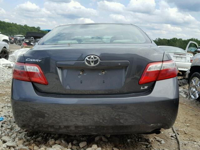 4T1BE46K88U205382 - 2008 TOYOTA CAMRY CE GRAY photo 9