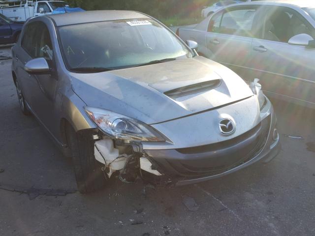 JM1BL1K33B1401973 - 2011 MAZDA SPEED 3 GRAY photo 1