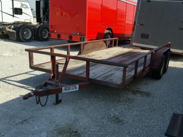 1P9SL1627XM292253 - 1999 OTHE TRAILER RED photo 2