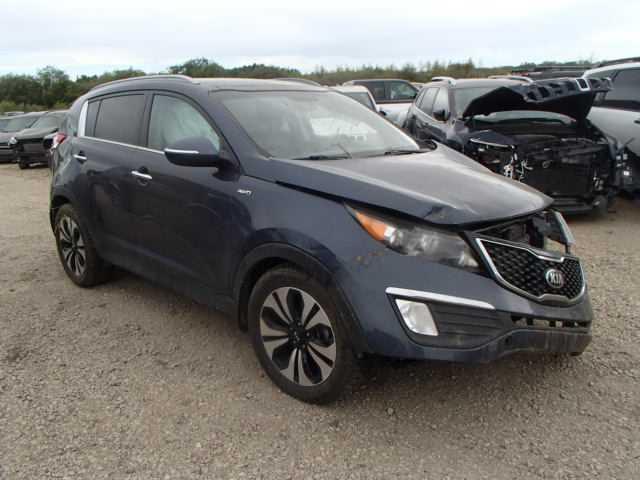 KNDPCCA61D7510722 - 2013 KIA SPORTAGE S GRAY photo 1