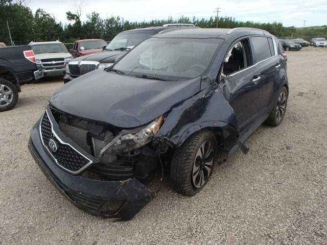 KNDPCCA61D7510722 - 2013 KIA SPORTAGE S GRAY photo 2