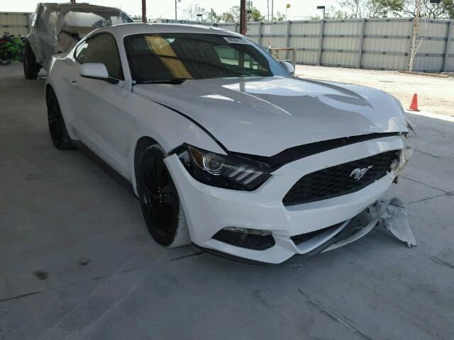 1FA6P8TH2H5228298 - 2017 FORD MUSTANG WHITE photo 1