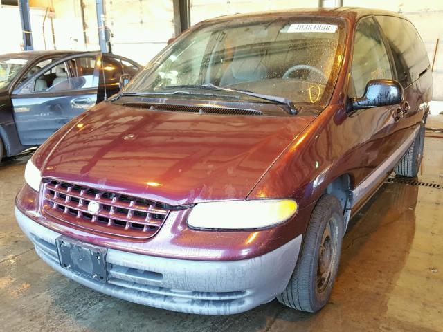 2C4GJ44GXYR712298 - 2000 CHRYSLER GRAND VOYA 紫色 照片 2