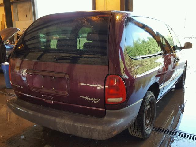 2C4GJ44GXYR712298 - 2000 CHRYSLER GRAND VOYA PURPLE photo 4