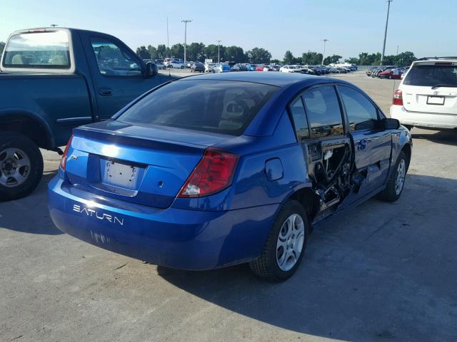 1G8AJ52FX5Z131370 - 2005 SATURN ION LEVEL BLUE photo 4