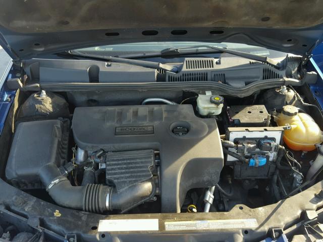 1G8AJ52FX5Z131370 - 2005 SATURN ION LEVEL BLUE photo 7