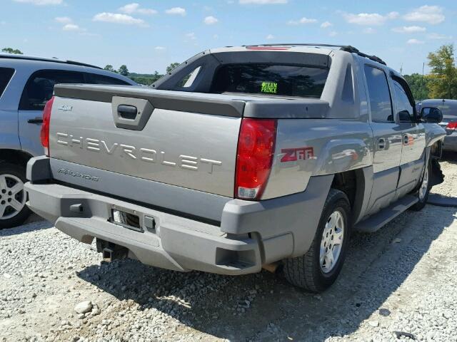 3GNEC13T02G156943 - 2002 CHEVROLET AVALANCHE TAN photo 4