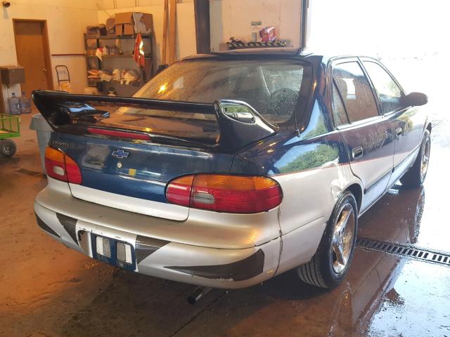1Y1SK5286YZ415362 - 2000 CHEVROLET GEO PRIZM 蓝色 照片 4