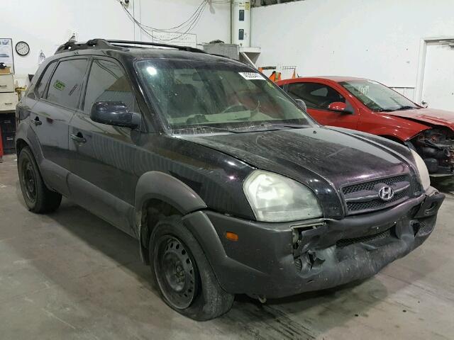 KM8JN12DX7U586023 - 2007 HYUNDAI TUCSON SE BLUE photo 1