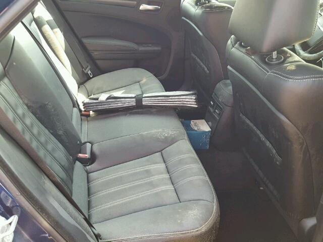 2C3CCABG9EH125428 - 2014 CHRYSLER 300 BLUE photo 6