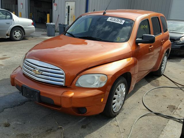 3GNDA13D78S596089 - 2008 CHEVROLET HHR LS ORANGE photo 2
