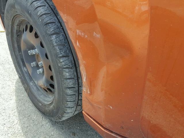 3GNDA13D78S596089 - 2008 CHEVROLET HHR LS ORANGE photo 9