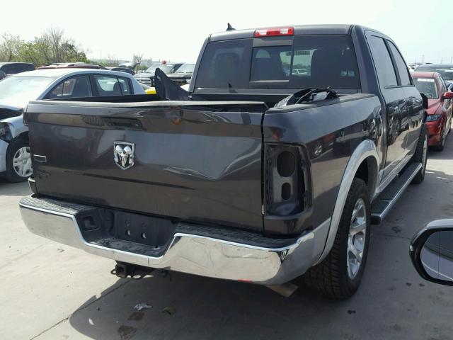 1C6RR6NG1ES358037 - 2014 RAM 1500 LARAM GRAY photo 4