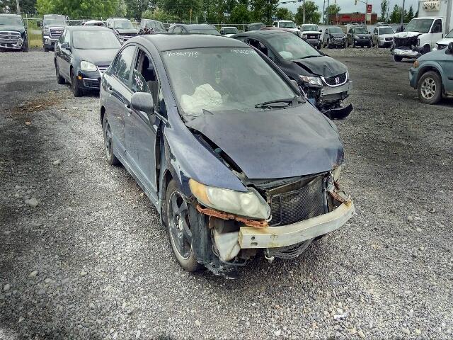 1HGFA15316L805384 - 2006 HONDA CIVIC DX BLACK photo 1