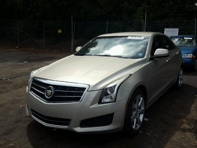 1G6AA5RX7D0164949 - 2013 CADILLAC ATS GOLD photo 2