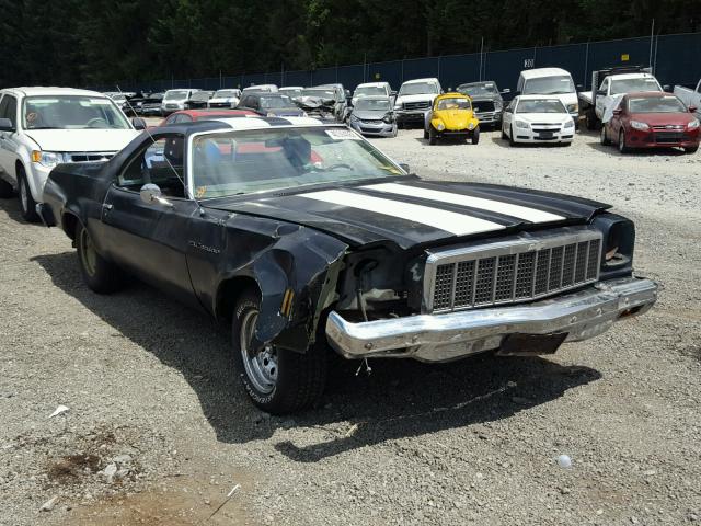 1C80D5Z454735 - 1975 CHEVROLET EL CAMINO BLUE photo 1