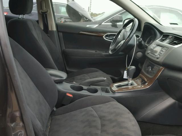 3N1AB7APXDL622443 - 2013 NISSAN SENTRA GRAY photo 5