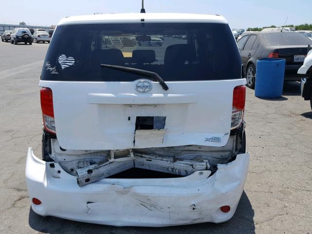 JTLZE4FE5C1142530 - 2012 TOYOTA SCION XB თეთრი ფოტო 9