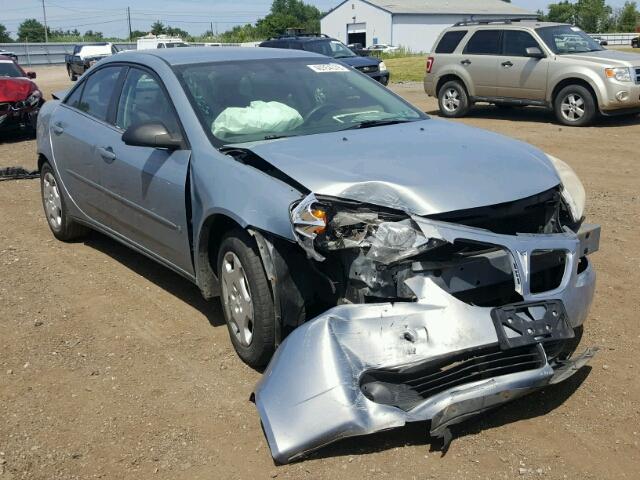 1G2ZF58B074255733 - 2007 PONTIAC G6 VALUE L GRAY photo 1