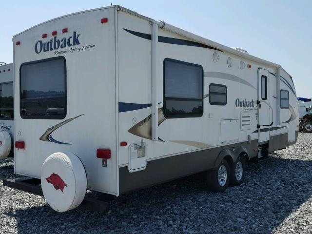 4YDT29029AB630549 - 2010 KEYSTONE OUTBACK WHITE photo 4
