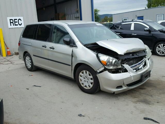 5FNRL38295B126307 - 2005 HONDA ODYSSEY LX SILVER photo 1