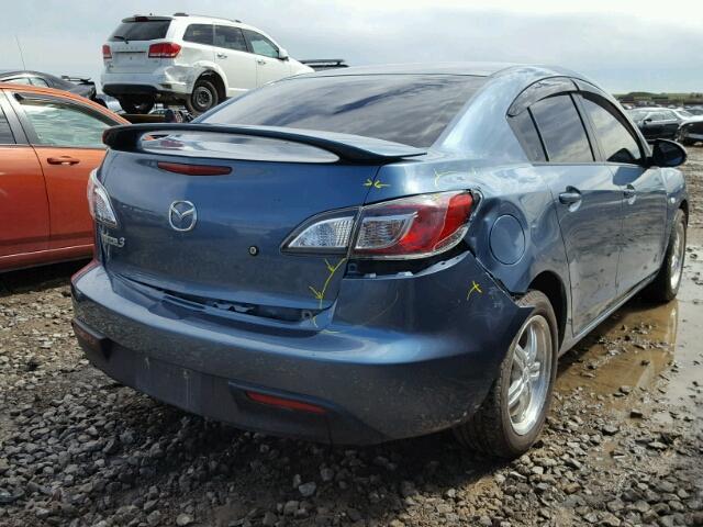 JM1BL1SF8A1184364 - 2010 MAZDA 3 I BLUE photo 4