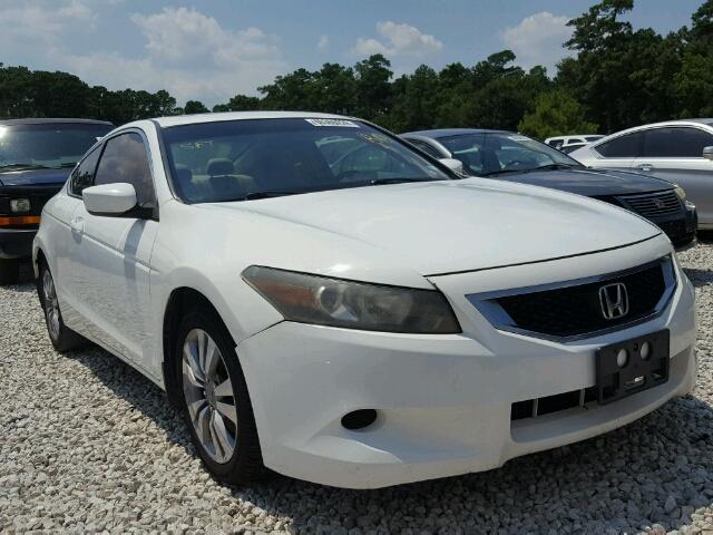 1HGCS12819A023179 - 2009 HONDA ACCORD EXL WHITE photo 1