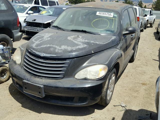 3A4FY48B77T616561 - 2007 CHRYSLER PT CRUISER BLACK photo 2