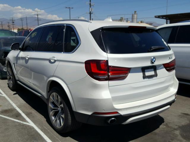 5UXKR2C56G0H42027 - 2016 BMW X5 SDRIVE3 WHITE photo 3