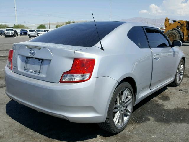JTKJF5C75C3036187 - 2012 TOYOTA SCION TC 银色 照片 4
