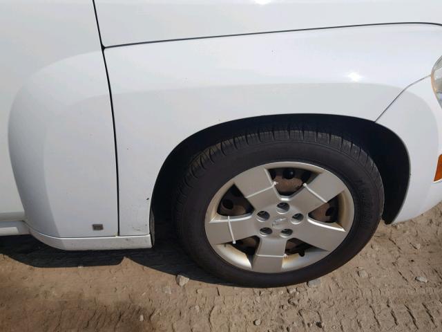 3GNCA13B29S629852 - 2009 CHEVROLET HHR LS თეთრი ფოტო 9