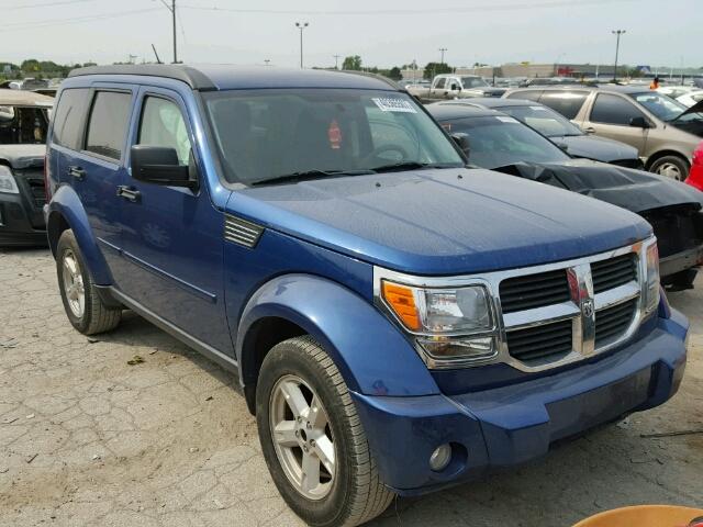 1D8GU28K39W517907 - 2009 DODGE NITRO BLUE photo 2