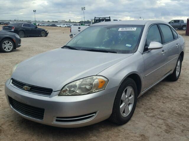 2G1WT58K679159327 - 2007 CHEVROLET IMPALA SILVER photo 2