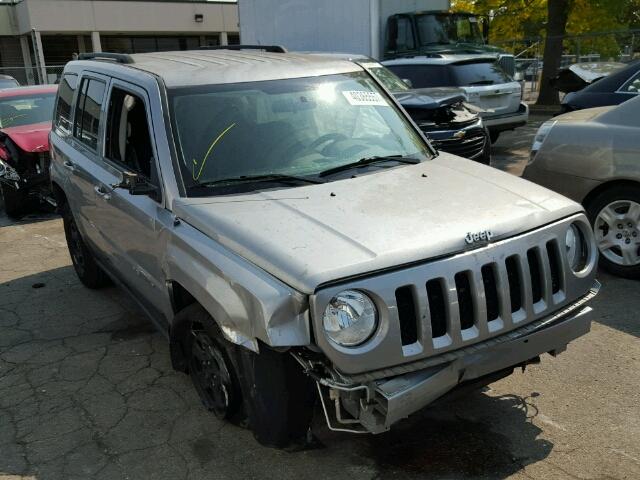 1C4NJPBB8ED827447 - 2014 JEEP PATRIOT SP GRAY photo 1