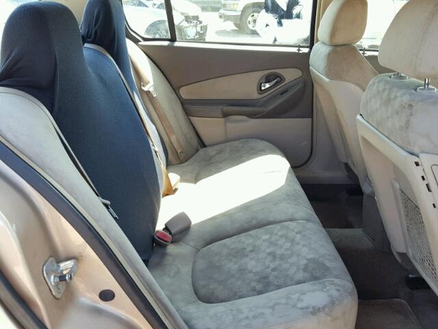 1G1ZT548X5F130778 - 2005 CHEVROLET MALIBU LS ოქროსფერი ფოტო 6