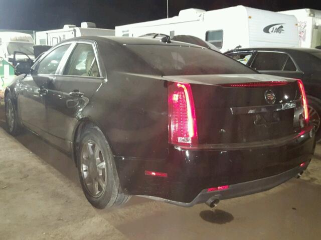 1G6DF577890128275 - 2009 CADILLAC CTS BLACK photo 3