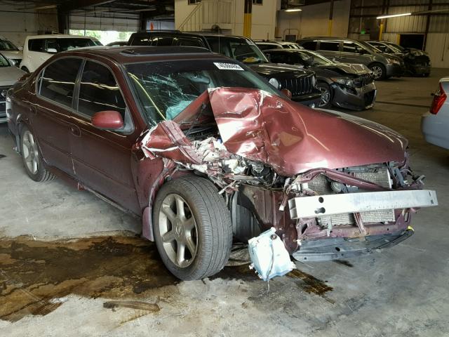 JN1CA31A21T307272 - 2001 NISSAN MAXIMA GXE MAROON photo 1